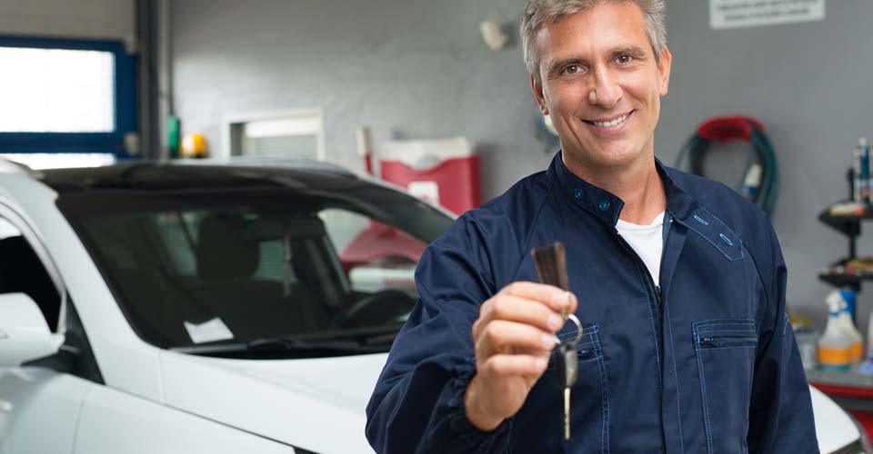 confier clés pour entretient voiture